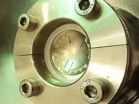 Sterile Bottom-Mounted Flange Port