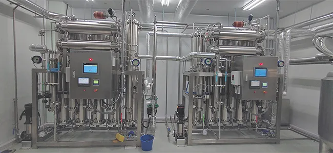 Water for Injection Generation and Storage System Delivered for a Pharmaceutical Company in Thailand