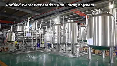 Purified Water Generation and Storage System