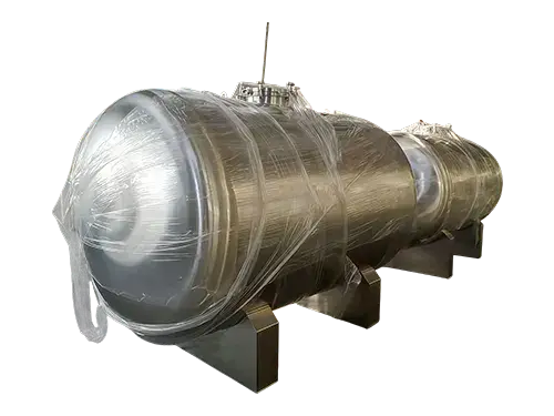 Horizontal Purified Water Tank, SS316L/SS304