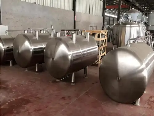 Horizontal WFI Storage Tank, SS316L/SS304