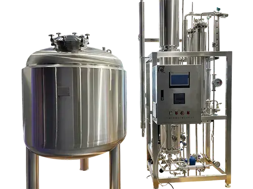 Vertical WFI Storage Tank, SS316L/SS304