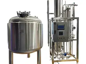 Vertical WFI Storage Tank, SS316L/SS304